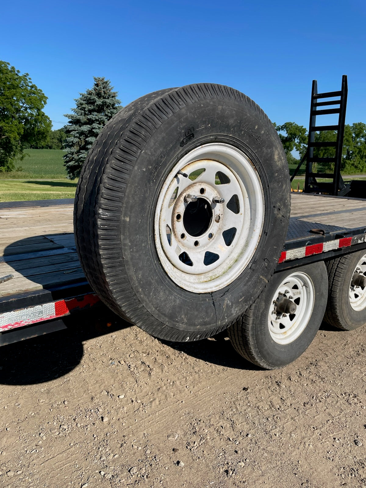 Trailer Spare Tire Mount